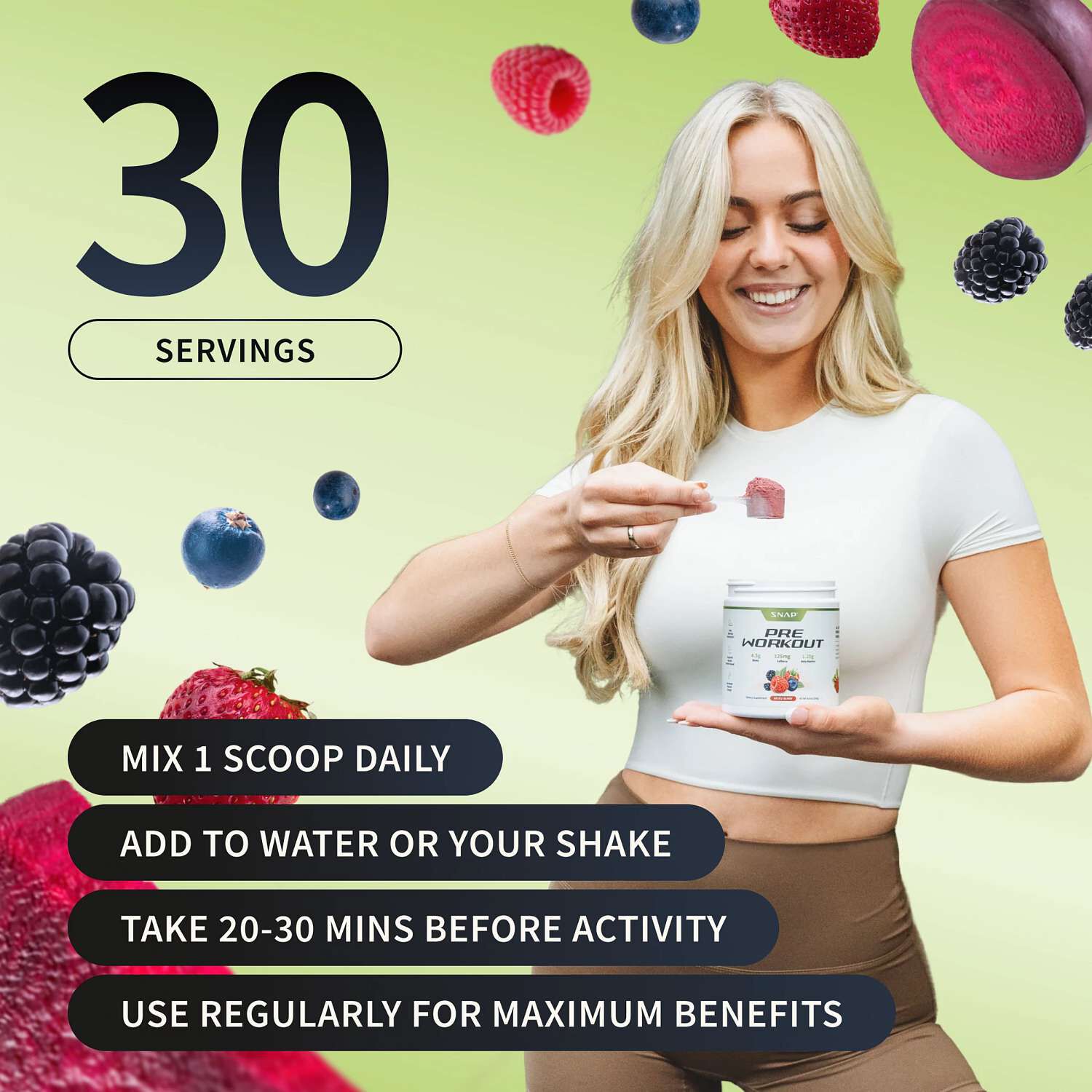 Snap Supplements Nitric Oxide Pre-Workout | GNC